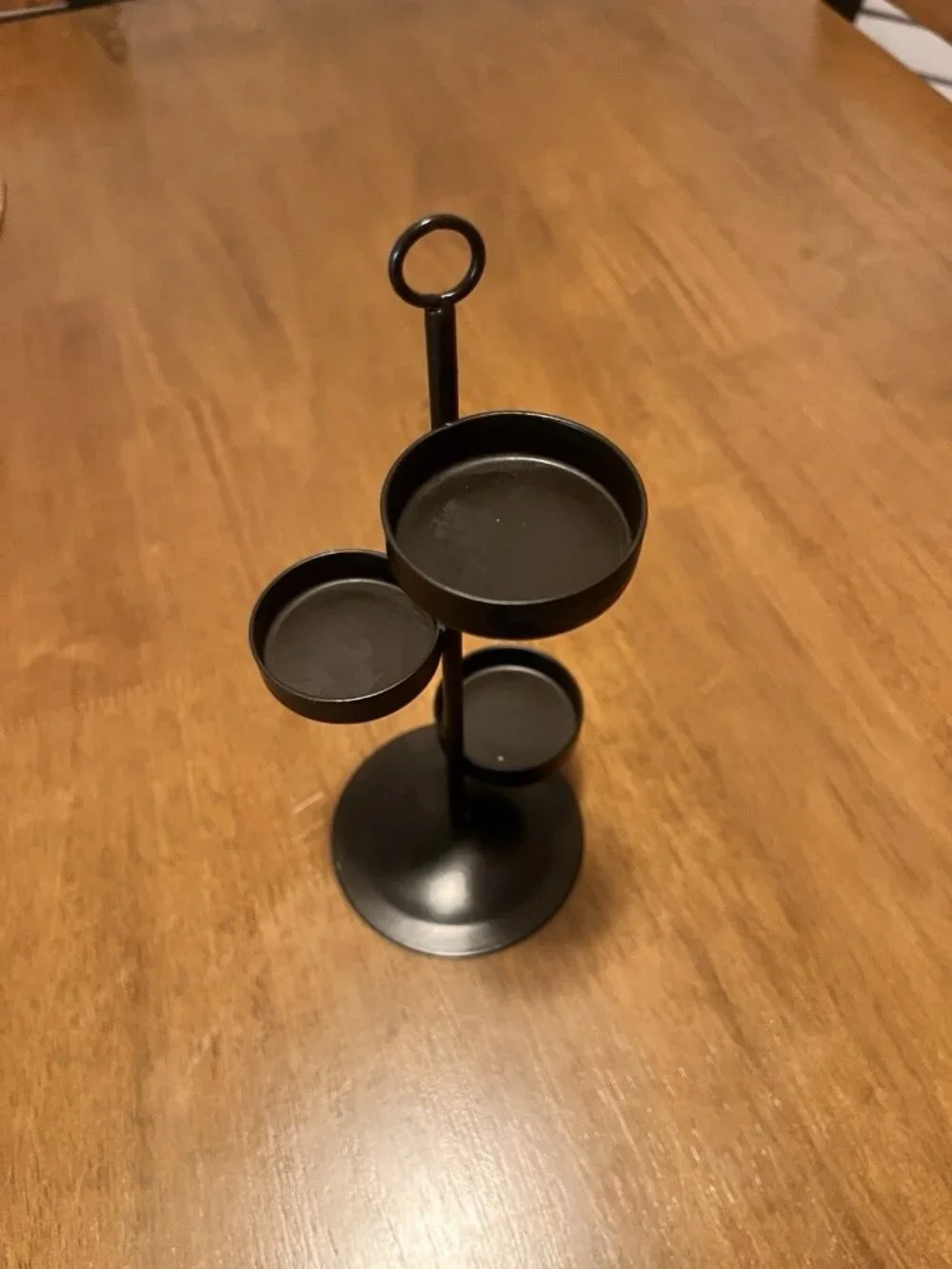 Partylite Universal Tree 3 tier tealight candle holder - Black Metal 8.5